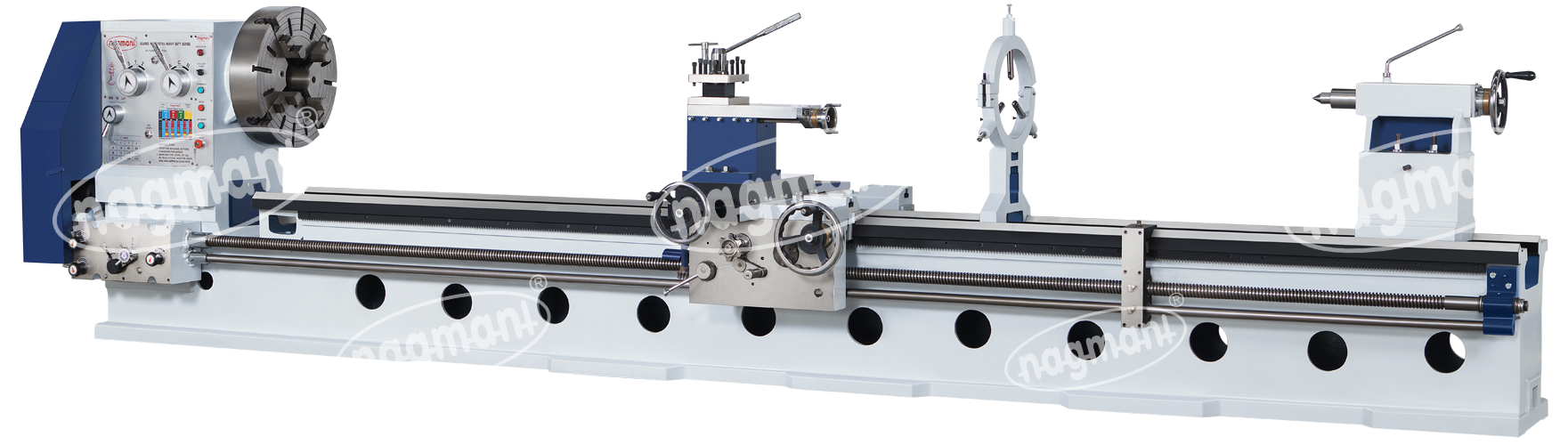 Extra Heavy Duty Geared Head Lathe Machine