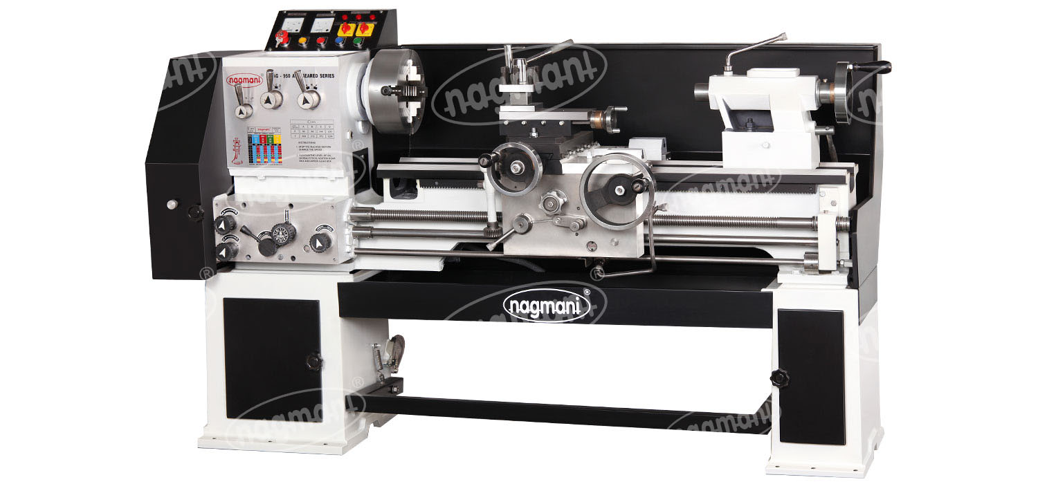 Medium Duty Geared Head Deluxe Lathe Machine